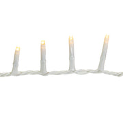 Kurt Adler 600-Light 49-Foot Warm White LED White Wire Rice Lights