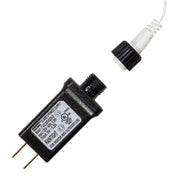 Kurt Adler 600-Light 49-Foot Warm White LED White Wire Rice Lights