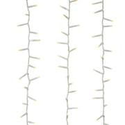 Kurt Adler 600-Light 49-Foot Warm White LED White Wire Rice Lights