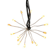 Kurt Adler 75-Light Cluster Burst Classic White Superbright LED Twinkle Light Set