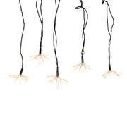 Kurt Adler 75-Light Cluster Burst Classic White Superbright LED Twinkle Light Set