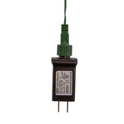 Kurt Adler 75-Light Cluster Lights and Warm White Twinkle LED Lights with Green Wire