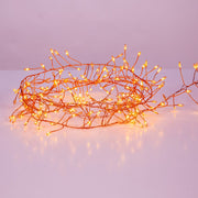 Kurt Adler 7.8-Foot 240-Light Twinkle Classic White LED Fairy Light Cluster Garland