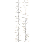 Kurt Adler 7.8-Foot 240-Light Twinkle Warm White LED Fairy Light Cluster Garland