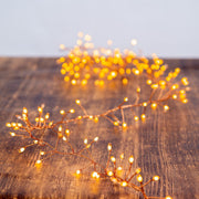 Kurt Adler 9.8-Foot 300-Light Classic White LED Fairy Light Cluster Garland