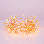 Kurt Adler 9.8-Foot 300-Light Classic White LED Fairy Light Cluster Garland
