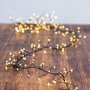 Kurt Adler 9.8-Foot 300-Light Warm White LED Fairy Light Cluster Garland