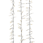 Kurt Adler 9.8-Foot 300-Light Warm White LED Fairy Light Cluster Garland