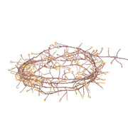 Kurt Adler 24-Foot 720-Light Warm White Twinkle LED Fairy Cluster Garland