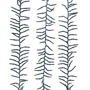 Kurt Adler 480-Light 16-Foot Connectable Multi-Colored LED Cluster Garland