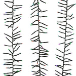 Kurt Adler 480-Light 15.7-Foot RGB Twinkle LED Connectable Cluster Garland