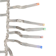 Kurt Adler 480-Light 15.7-Foot Multicolored LED Connectable Cluster Garland