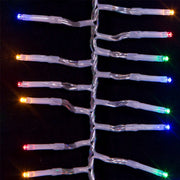 Kurt Adler 480-Light 15.7-Foot Multicolored LED Connectable Cluster Garland