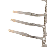 Kurt Adler 480-Light 15.7-Foot Warm White LED Connectable Cluster Garland