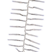 Kurt Adler 1000-Light 32.8-Foot Cool White LED Cluster Garland