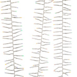 Kurt Adler 1000-Light 32.8-Foot Multicolored LED Cluster Garland