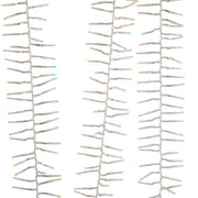 Kurt Adler 1000-Light 32.8-Foot Multicolored LED Cluster Garland