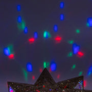 Kurt Adler 13.4 Inch Gold Glitter Polaris Projector Tree Topper