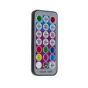 Kurt Adler 8-Foot 240-Light Fairy RGB LED Silver Wire Cluster Garland