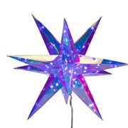 Kurt Adler 13.25-Inch 40-Light RGB Smart LED Holographic Starburst