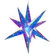 Kurt Adler 17.75-Inch 60-light RGB Smart LED Holographic Starburst