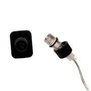 Kurt Adler 15-Inch 80-Light Cool White Micro LED Silver Starburst Tree Topper