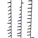 Kurt Adler 49.2-Foot 600-Light Dual Color 5MM LED Multifunction Rice Lights with Green Wire