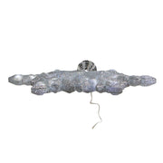 Kurt Adler 13-Inch 25-Light LED Glittered Snowflake Tree Topper