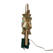 Kurt Adler 11.5-Inch 21-Light 7 Point LED Iridescent Star Tree Topper