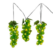 Kurt Adler 75-Light LED Large Green Grape Light Set
