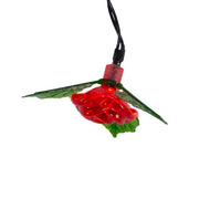 Kurt Adler UL 10-Light LED Red Rose Light Set