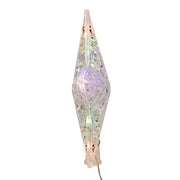 Kurt Adler 8.65-Inch 11-Light Dual Color LED With Color Effect Remote Control Star Tree Topper