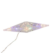 Kurt Adler 8.65-Inch 11-Light Dual Color LED With Color Effect Remote Control Star Tree Topper