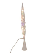 Kurt Adler 12.6-Inch 11-Light Dual Color LED With Color Effect Remote Control Star Tree Topper