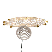 Kurt Adler stunning 14.5-Inch 50-Light Warm White LED 12-Point Star Tree Topper