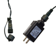 Kurt Adler 40-Light Warm White LED G40 Globe Yard Stakes, 10-Piece Set