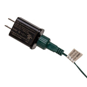 Kurt Adler 11.5-Inch UL 20-Light Multicolor Fairy Twinkle LED Gold Glitter 5-Point Star Tree Topper