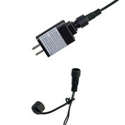 Kurt Adler UL 10-Light Warm White LED Super C9 Bulb Yard Stakes, 10-Piece Set