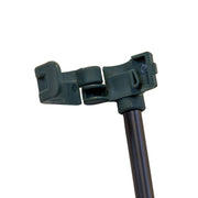 Kurt Adler UL 10-Light Warm White LED Super C9 Multicolor Bulb Yard Stakes, 10-Piece Set