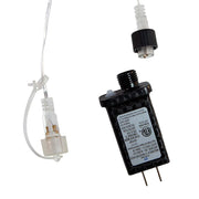 Kurt Adler 10-Light LED Warm White Icicle Light Set