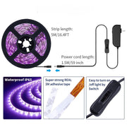 Kurt Adler 16.4-Foot UV LED Strip Light