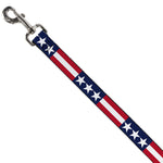 Dog Leash - Americana Stars & Stripes