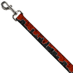 Dog Leash - Portland Vivid Skyline Red Roses/Black