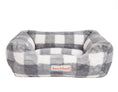 Load image into Gallery viewer, Mink Relaxer Bed- Grey and White
