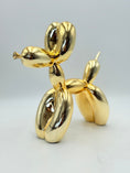 Load image into Gallery viewer, Balloon Dog Sculpture Set - Gold Chrome Edition - gold chrome balloon dog sculpture set, luxury sculpture, product image 3
