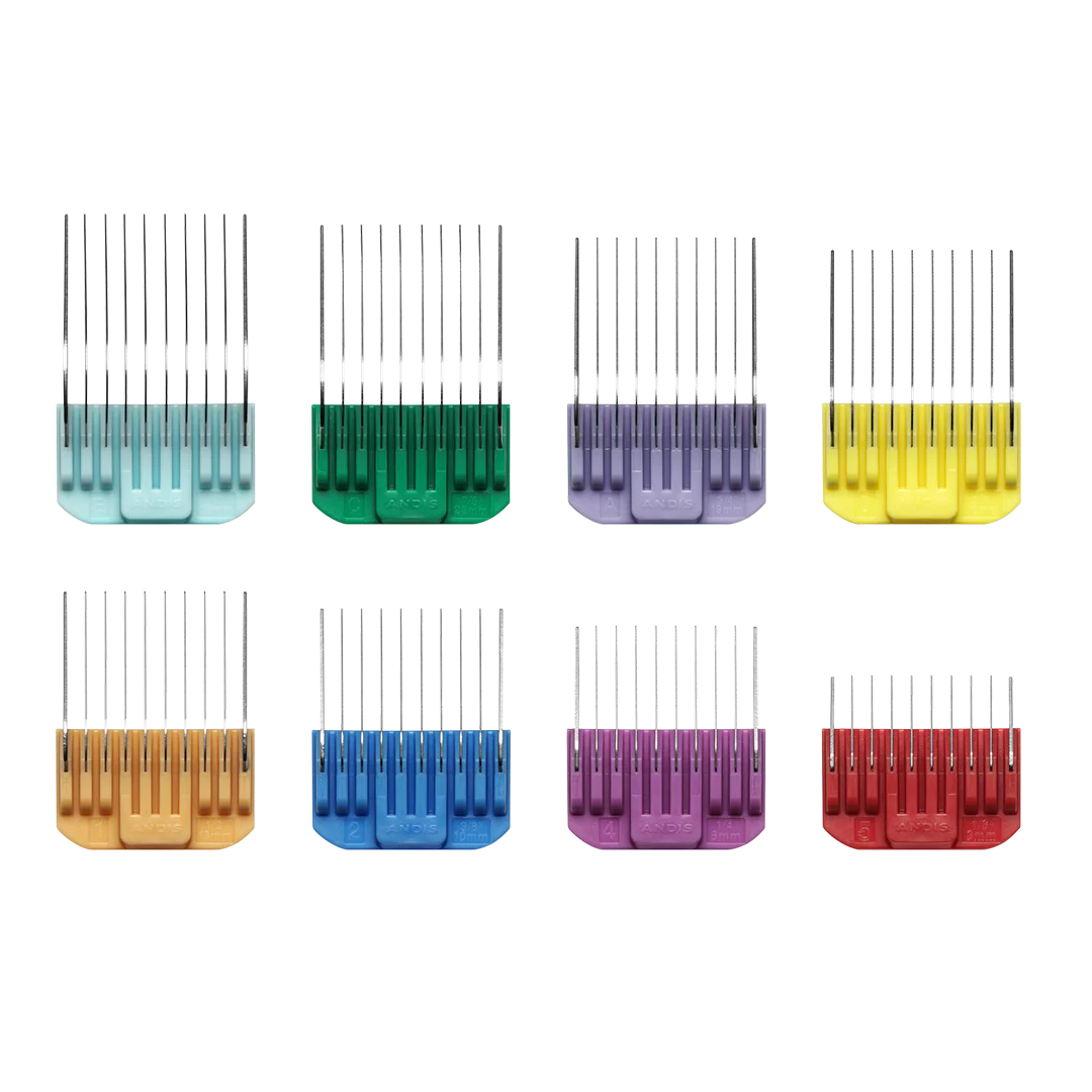 Andis Adjustable Blade 8 Piece Comb Set