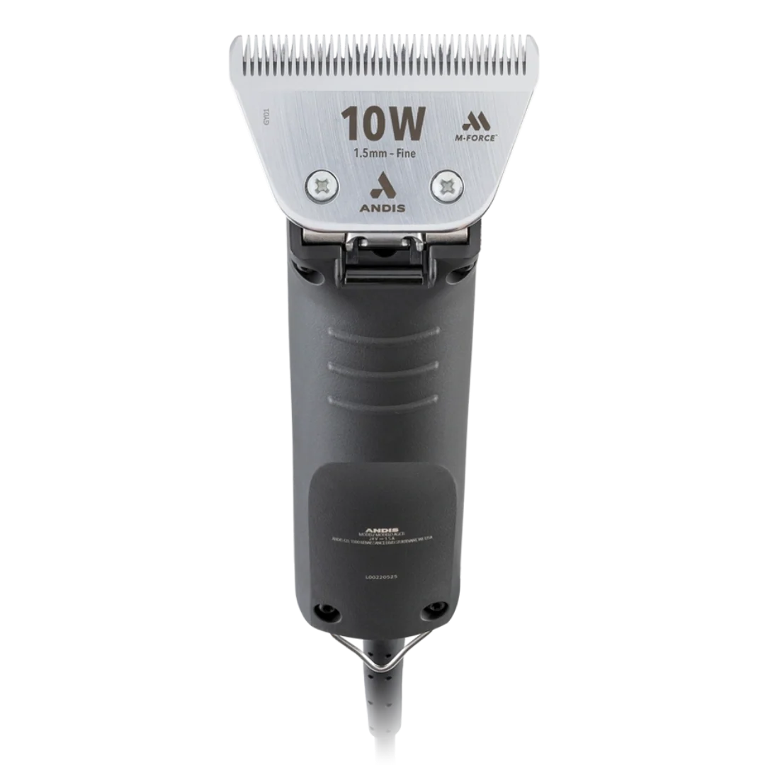 Pet AGC Super 2 Speed Clipper Black with #10W M-Force Blade by Andis