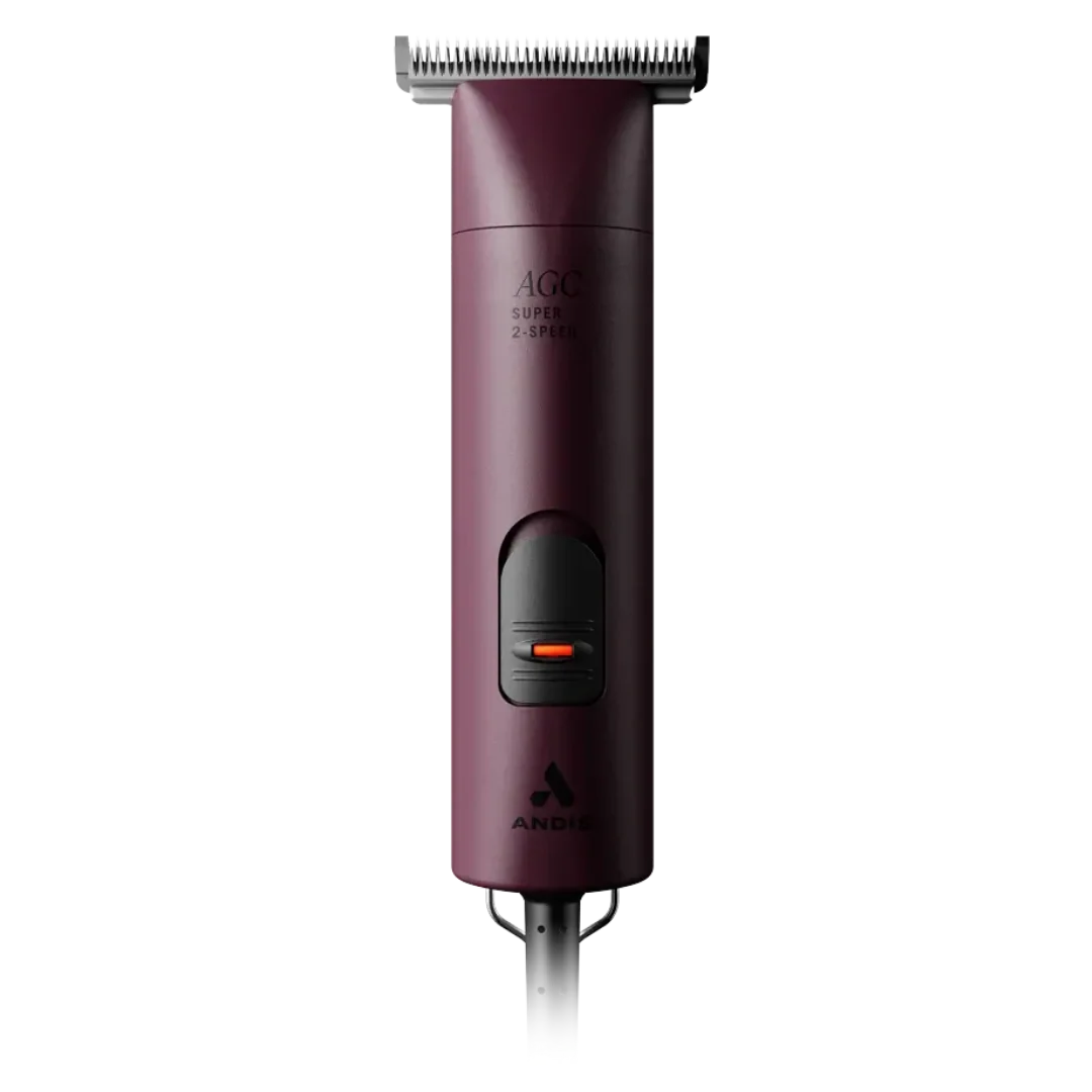 Pet AGC Super 2-Speed Clipper Maroon with T-84 Detachable Blade by Andis
