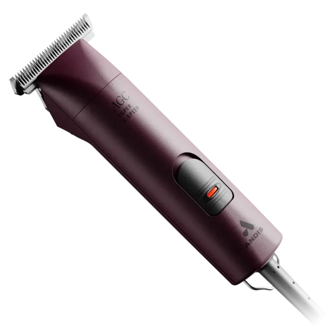 Pet AGC Super 2-Speed Clipper Maroon with T-84 Detachable Blade by Andis
