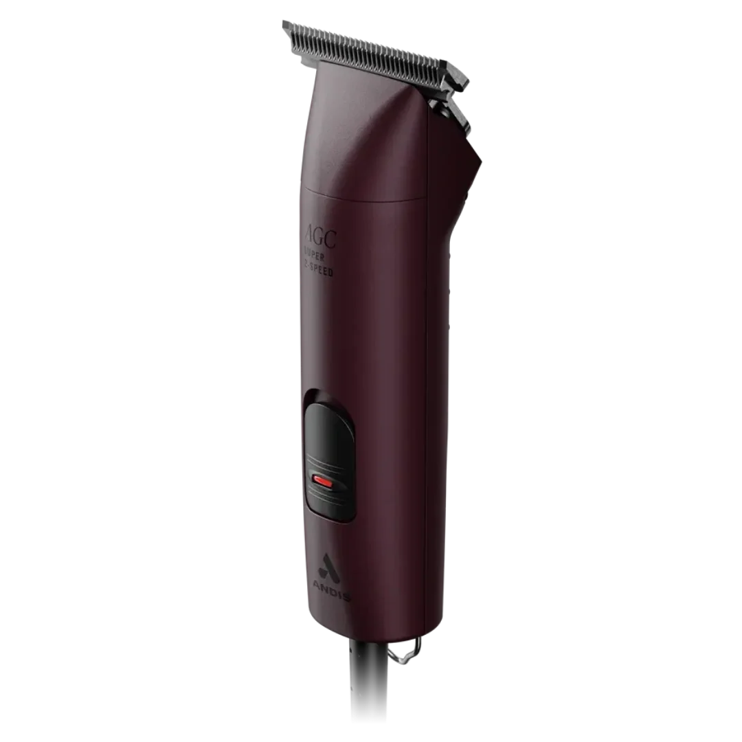 Pet AGC Super 2-Speed Clipper Maroon with T-84 Detachable Blade by Andis